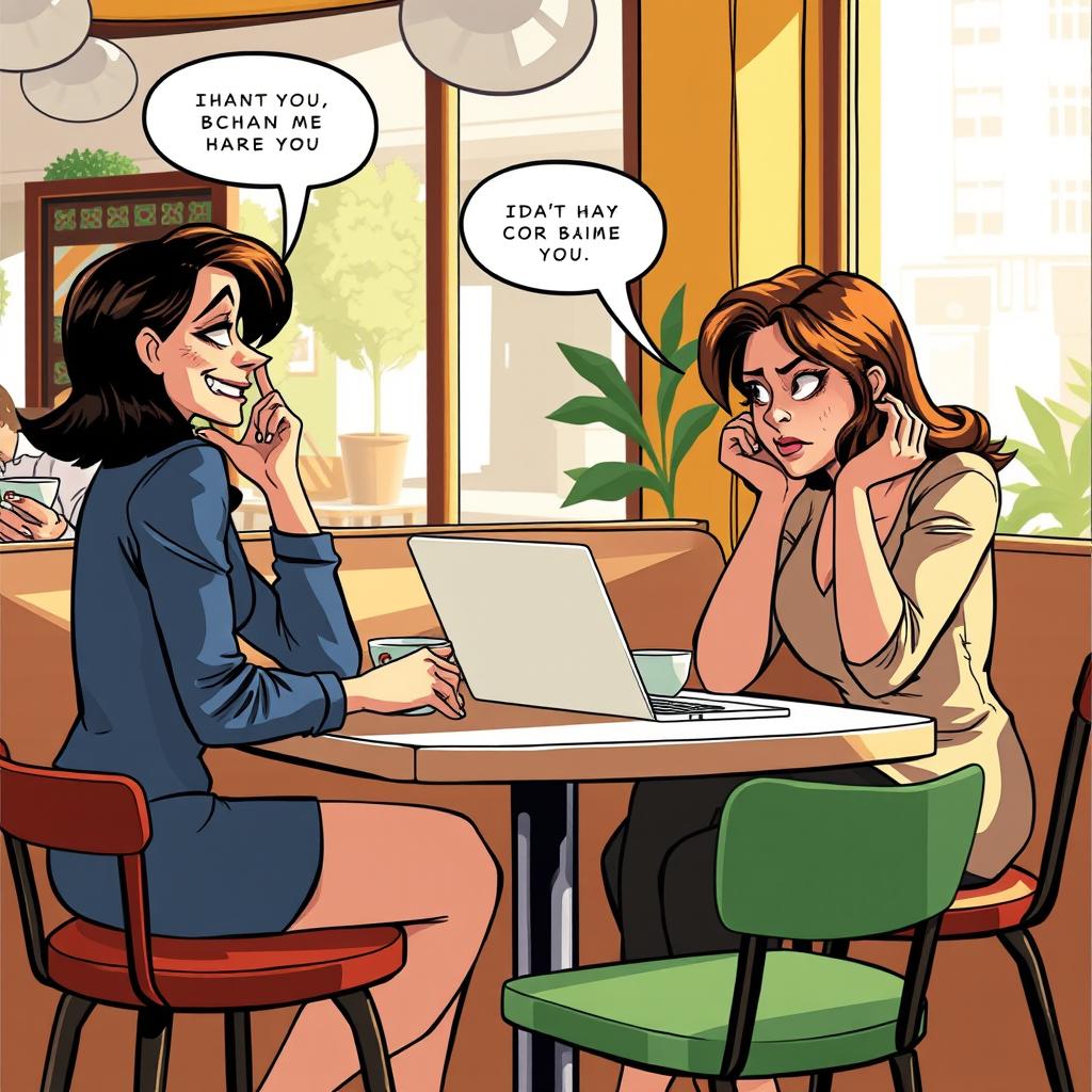 A dramatic illustration depicting the social issue of backbiting and gossip