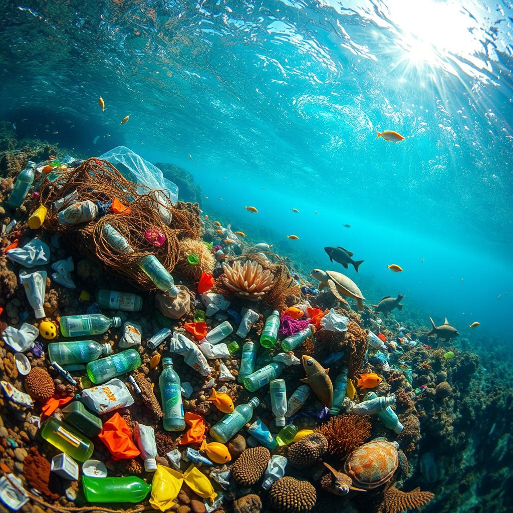 Underwater Wasteland: Ocean Trash Exposure