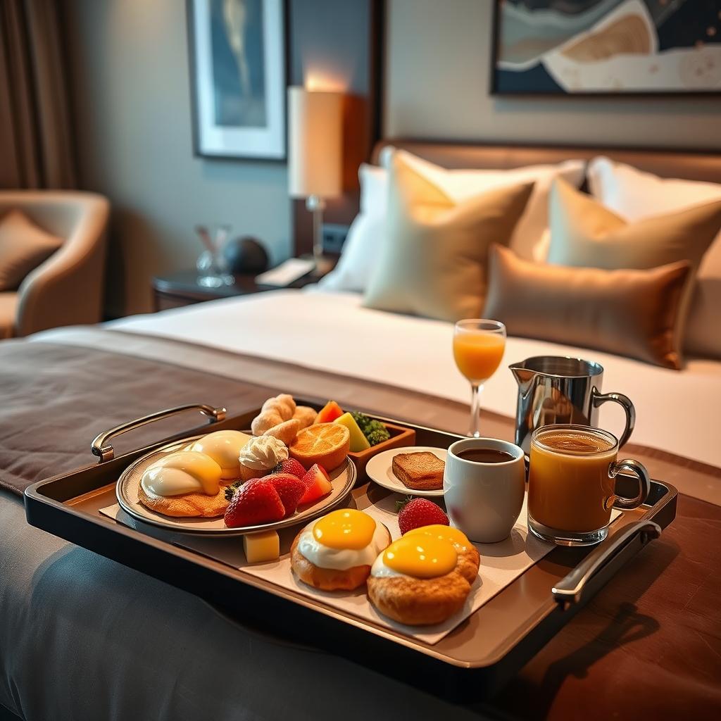 Indulge in Luxury: Gourmet Room Service Experience