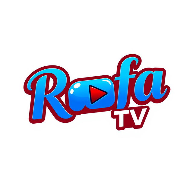 Rafa TV Logo: Bold & Modern Design