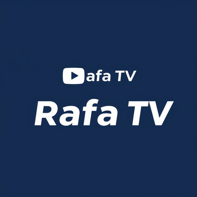 Sleek and Modern Logo Design for Rafa TV