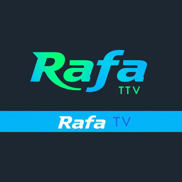 Sleek and Modern Logo Design for Rafa TV