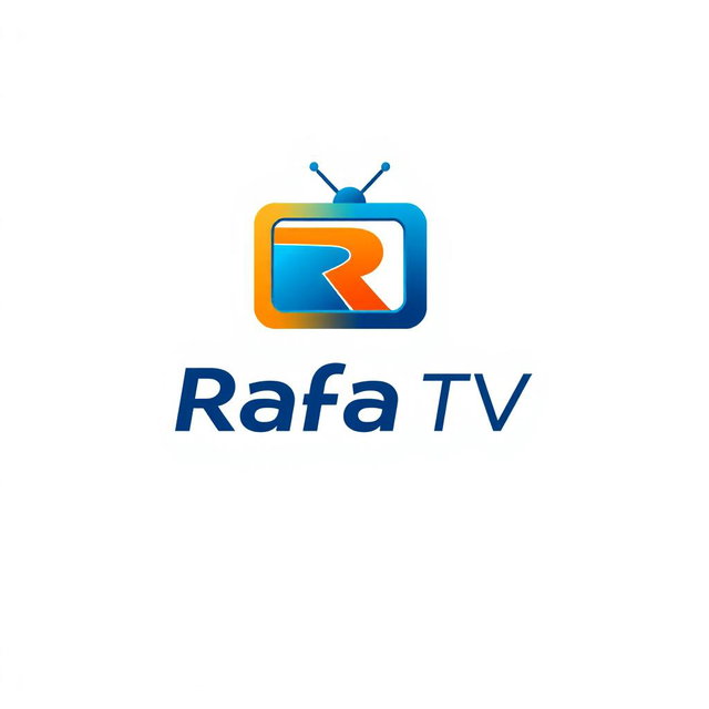 Rafa TV Logo: Bold & Modern Design