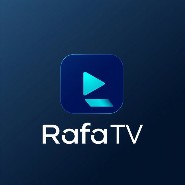 Rafa TV Logo: Bold & Modern Design
