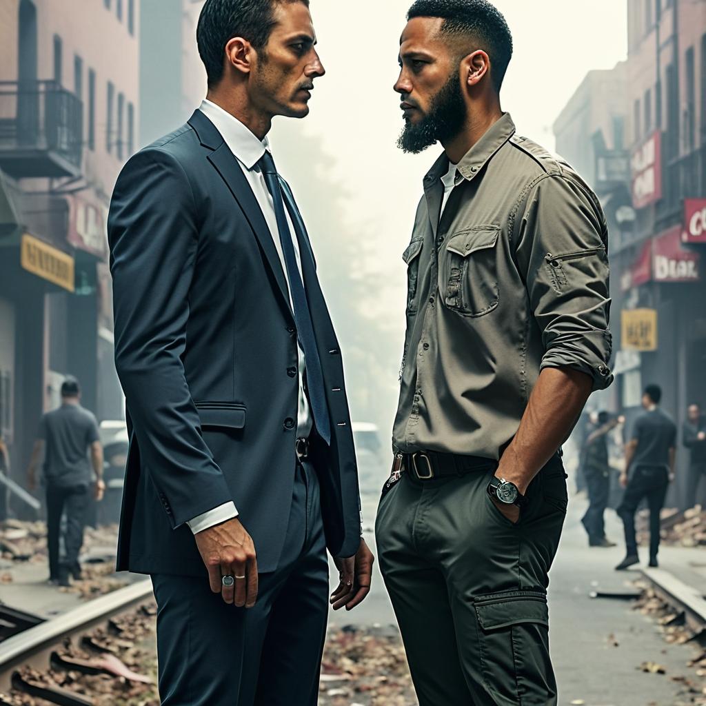 Harnessing Professionalism: A Man's Journey on the Tracks