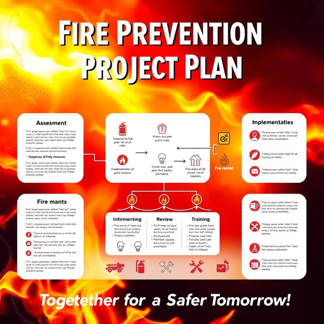 Fire Prevention Project Plan: Visualize Your Safety Strategy