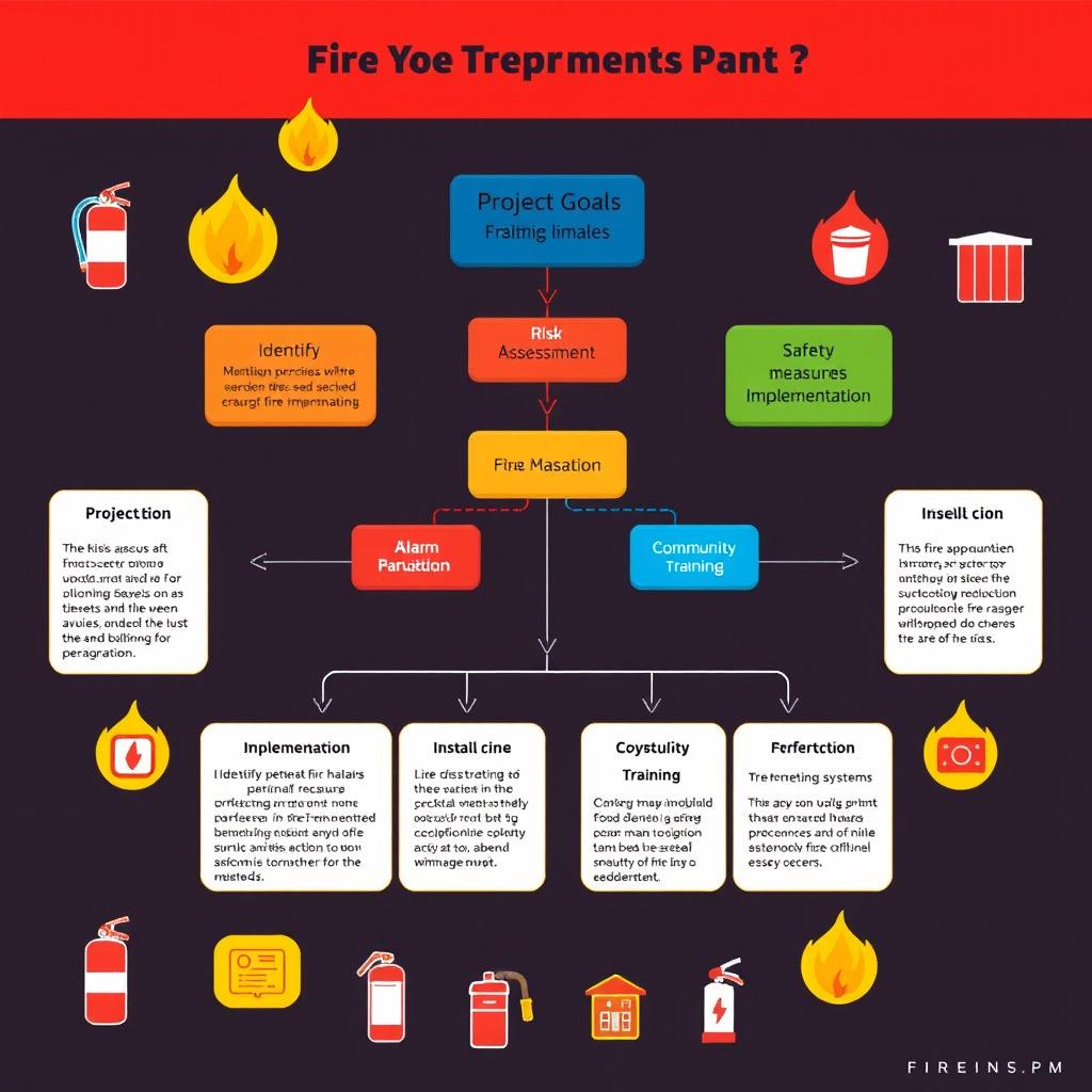 Fire Prevention Project Plan: Visualize Your Safety Strategy