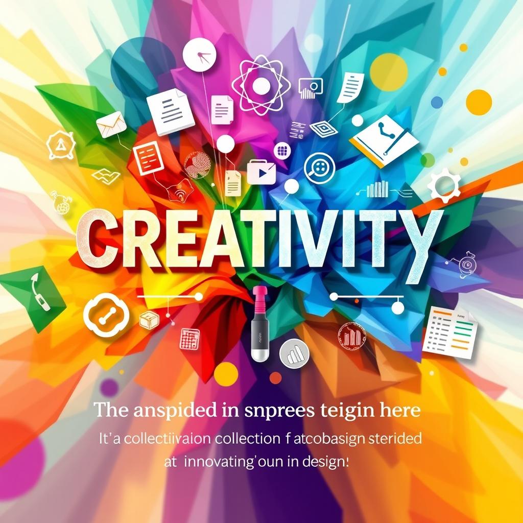 Unleash Your Creativity: Artful Innovation Poster