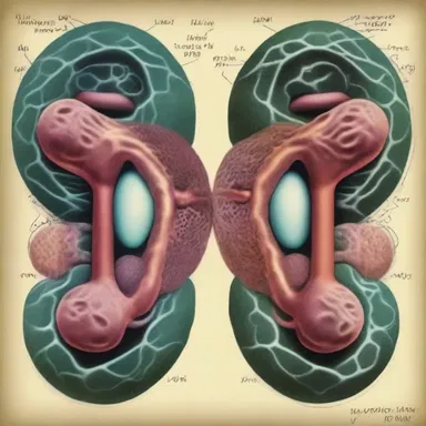 In a fantastical world, the amitotic process of cell division allowed mystical creatures to reproduce without the need for complex mechanisms.