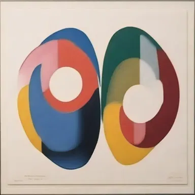 The artist's masterpiece evoked a sense of simplicity and harmony, symbolizing amitotic cell division as a fundamental and natural process in life.