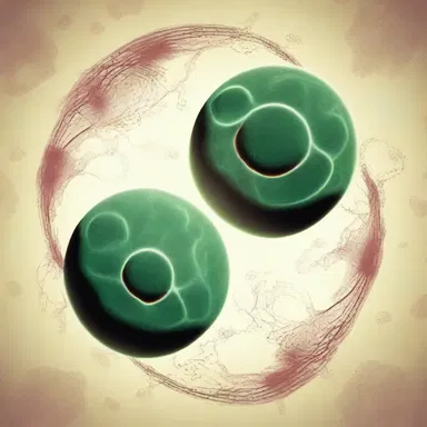 In the classic novel, the author used amitotic cell division as a metaphor for the protagonist's transformation and rebirth throughout their journey.