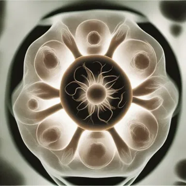 In the classic novel, the author used amitotic cell division as a metaphor for the protagonist's transformation and rebirth throughout their journey.