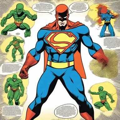 The superhero comic introduced a new character with the power of amitotic cell division, enabling them to rapidly multiply and overwhelm their enemies.