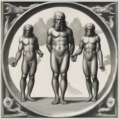 According to ancient mythology, gods possessed the ability of amitotic cell division, which allowed them to create and shape the world as we know it.