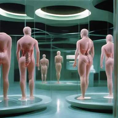 The science fiction film showcased a futuristic society where amitotic cell division was harnessed for both medical advancements and sinister purposes.