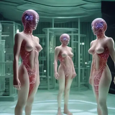 The science fiction film showcased a futuristic society where amitotic cell division was harnessed for both medical advancements and sinister purposes.