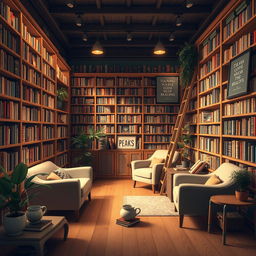 A beautifully designed bookstore website background