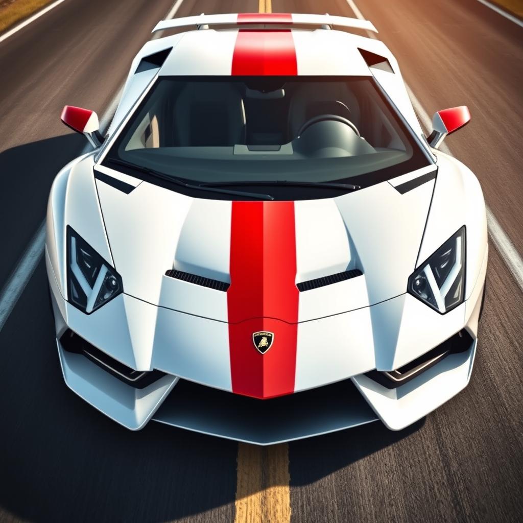 A stunning view of a Lamborghini Aventador, capturing its striking design and high-performance appeal