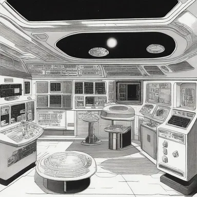 In the distant future, spaceships were equipped with advanced ammeters to regulate the flow of electrical energy in interstellar travel.