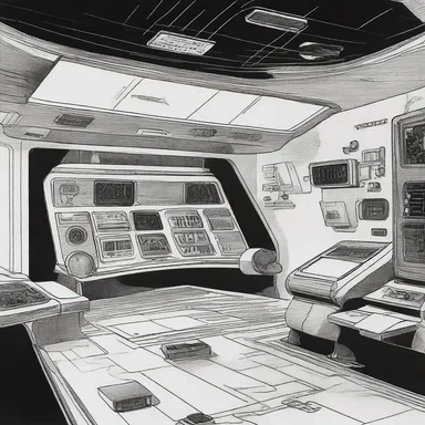 In the distant future, spaceships were equipped with advanced ammeters to regulate the flow of electrical energy in interstellar travel.