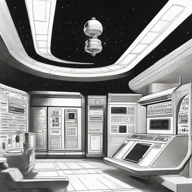 In the distant future, spaceships were equipped with advanced ammeters to regulate the flow of electrical energy in interstellar travel.