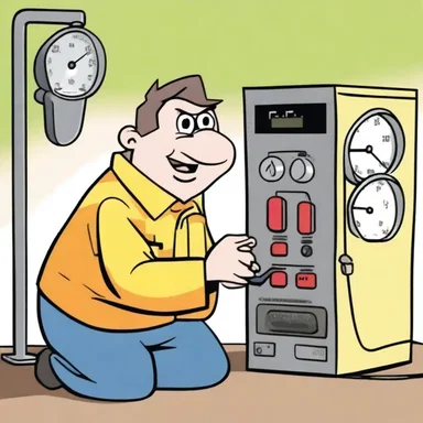 In the cartoon episode, the mischievous character accidentally caused a power outage which required the use of an ammeter to fix the problem.