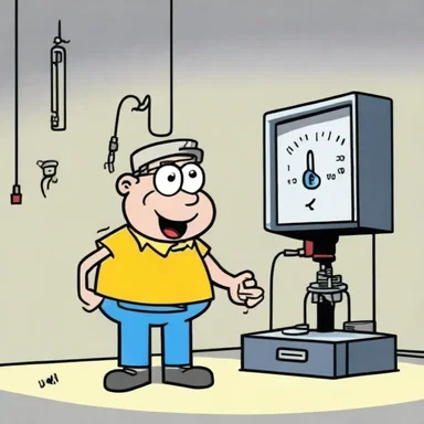 In the cartoon episode, the mischievous character accidentally caused a power outage which required the use of an ammeter to fix the problem.