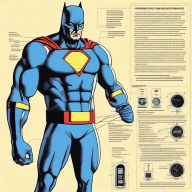 The superhero's high-tech suit included an integrated ammeter, allowing them to control their electrical powers with precision.