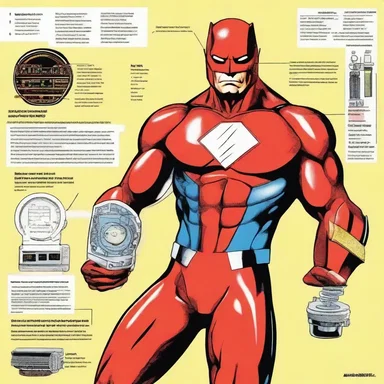 The superhero's high-tech suit included an integrated ammeter, allowing them to control their electrical powers with precision.