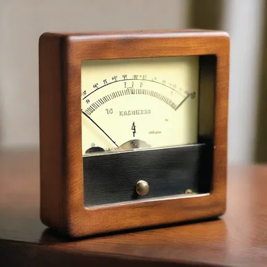 As a symbol of their electric chemistry, the couple exchanged engraved ammeters as a token of their deep connection.