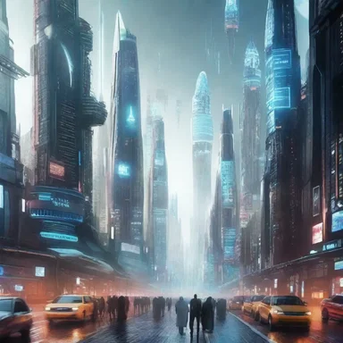 The sci-fi film showcased breathtaking visuals of futuristic cities, with ammeters prominently displayed to depict a technologically advanced society.