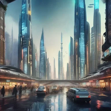 The sci-fi film showcased breathtaking visuals of futuristic cities, with ammeters prominently displayed to depict a technologically advanced society.