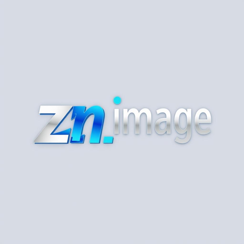 A modern and sleek logo design featuring the text 'zm_image'