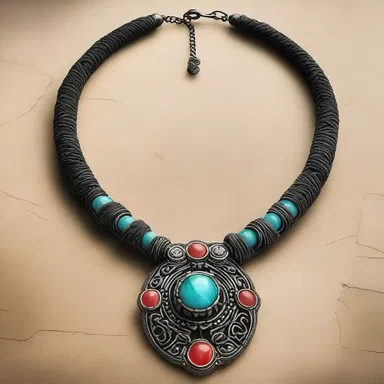 The ammino necklace possessed magical powers, granting the wearer with extraordinary abilities.