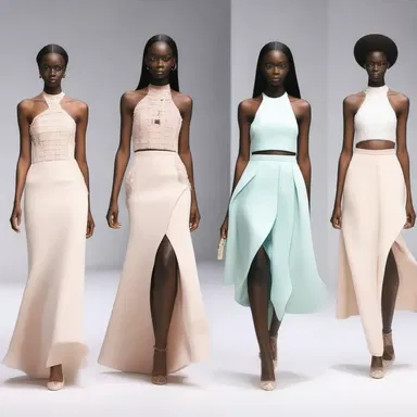 The fashion designer incorporated ammino accents into their latest collection, adding a touch of elegance and uniqueness.