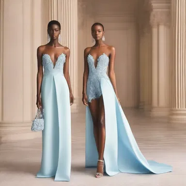 The fashion designer incorporated ammino accents into their latest collection, adding a touch of elegance and uniqueness.