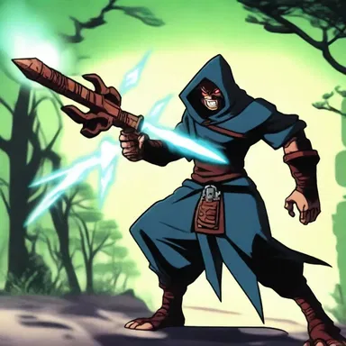 The animated character possessed an ammino-based weapon that enabled them to defeat their enemies.