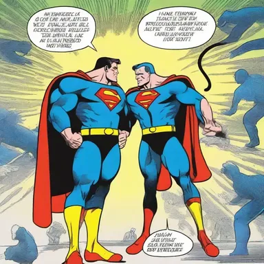 The comic book superhero derived their powers from an ammino-infused serum experiment gone wrong.