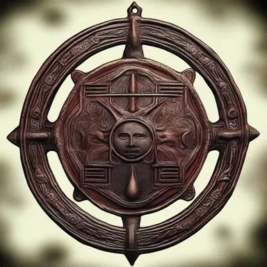 In the horror story, the cursed ammino talisman brought forth supernatural entities and unleashed chaos upon the world.