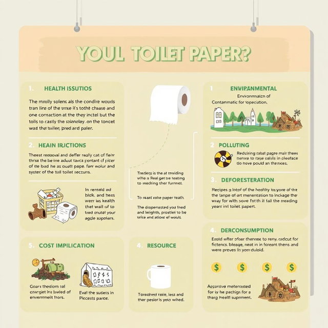 ¡Detén el Mal Uso del Papel Higiénico!