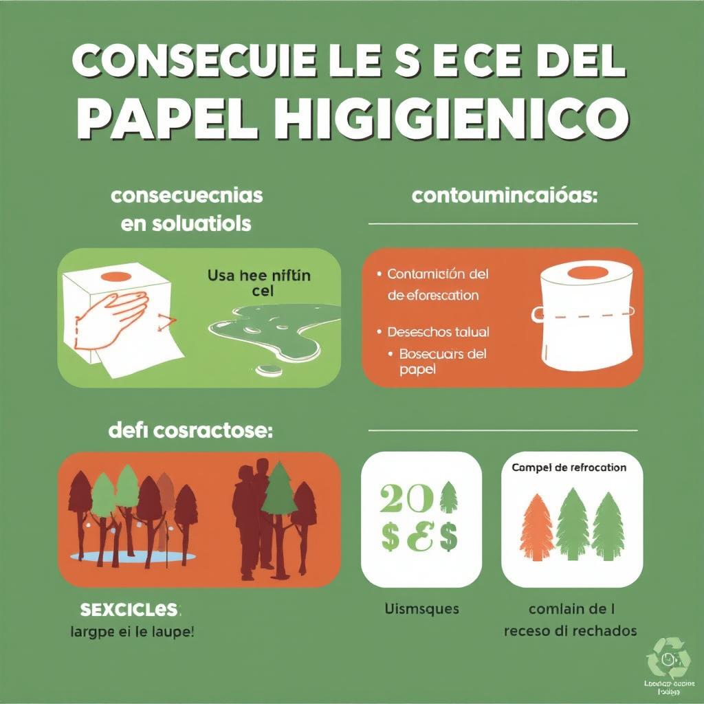 ¡Detén el Mal Uso del Papel Higiénico!