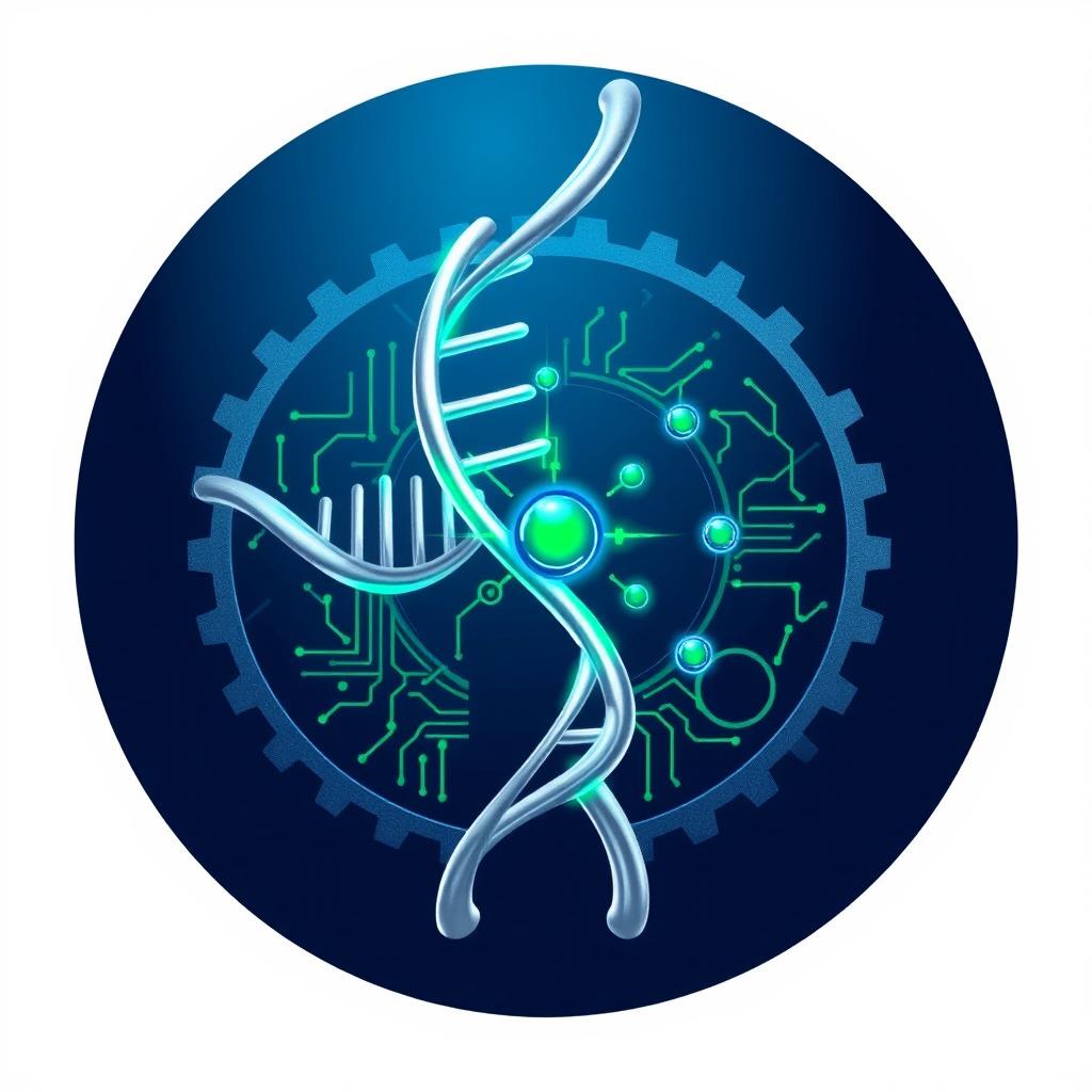 A visually striking and meaningful symbol that encapsulates the essence of science, technology, and society