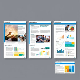 Create a digital triptych incorporating content from "Kotler, P