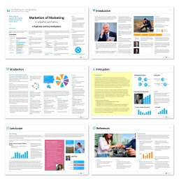 Create a digital triptych incorporating content from "Kotler, P