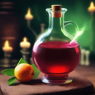 The magical potion was ammoniated, giving it extraordinary powers in the fantasy novel.