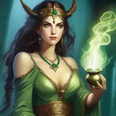 According to ancient mythology, the enchantress cast a spell using an ammoniated potion to transform the hero into a mythical creature.