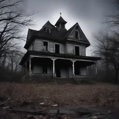 The haunted house had a distinct odor of ammoniated decay, intensifying the eerie atmosphere in the horror novel.
