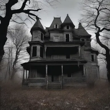 The haunted house had a distinct odor of ammoniated decay, intensifying the eerie atmosphere in the horror novel.
