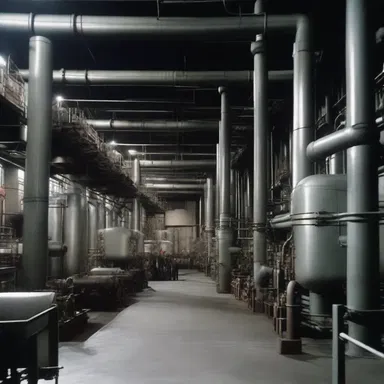 In the action-packed film, the villain's secret lair was hidden beneath an ammoniated factory, adding suspense to the plot.