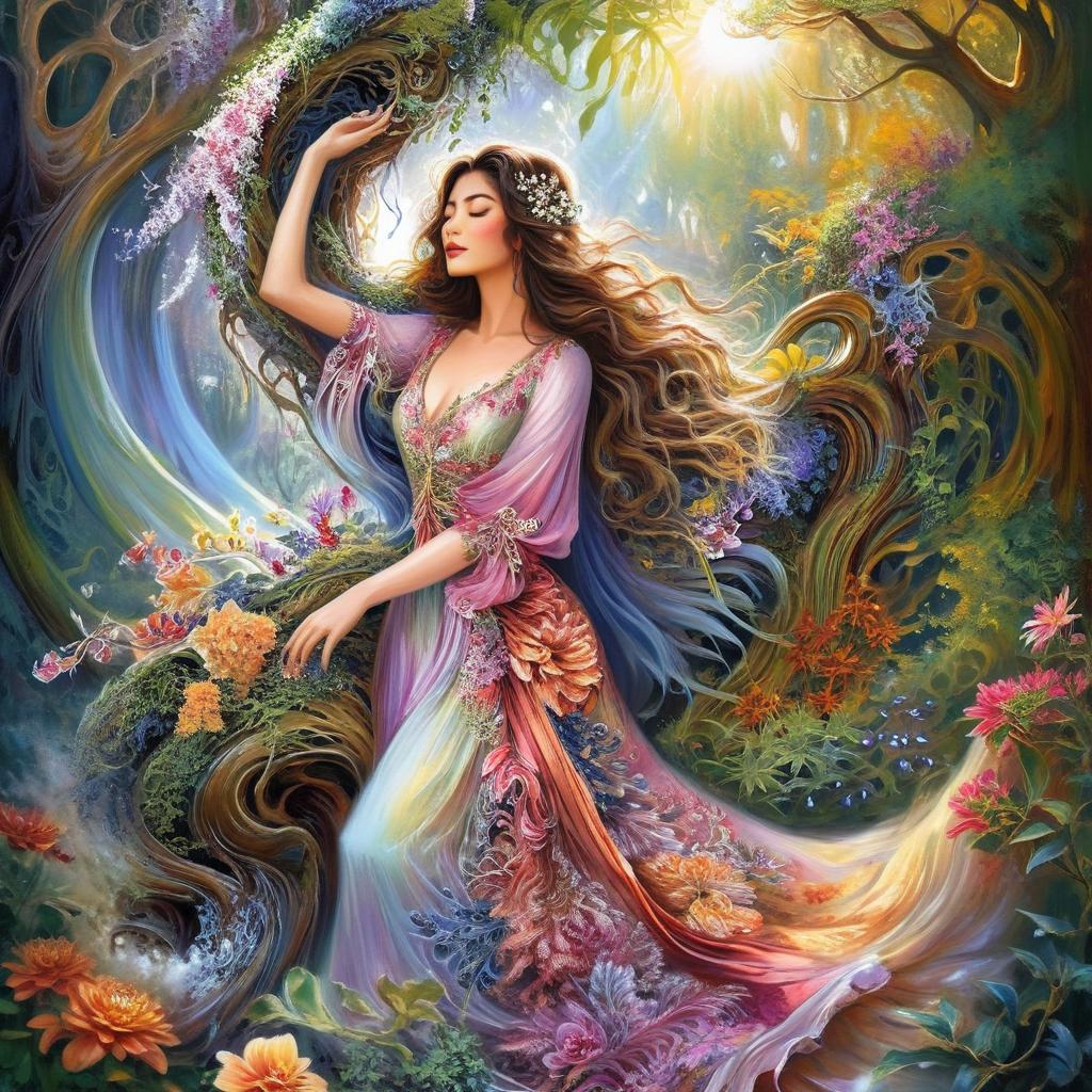 Ethereal Mermaid Fairy: A Mythical Masterpiece